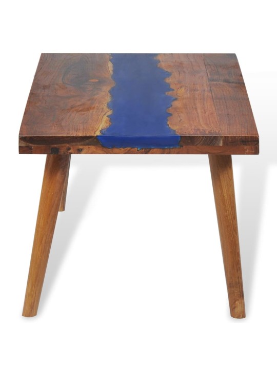 Kafijas galdiņš, 100x50x40 cm, tīkkoks, sveķu materiāls