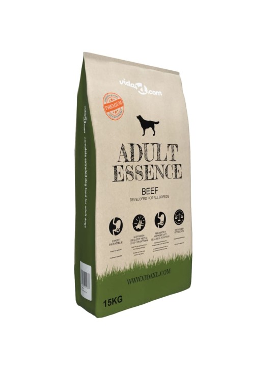 Suņu sausā barība, adult essence beef, premium, 15 kg