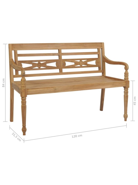 Sols, 120 cm, tīkkoks