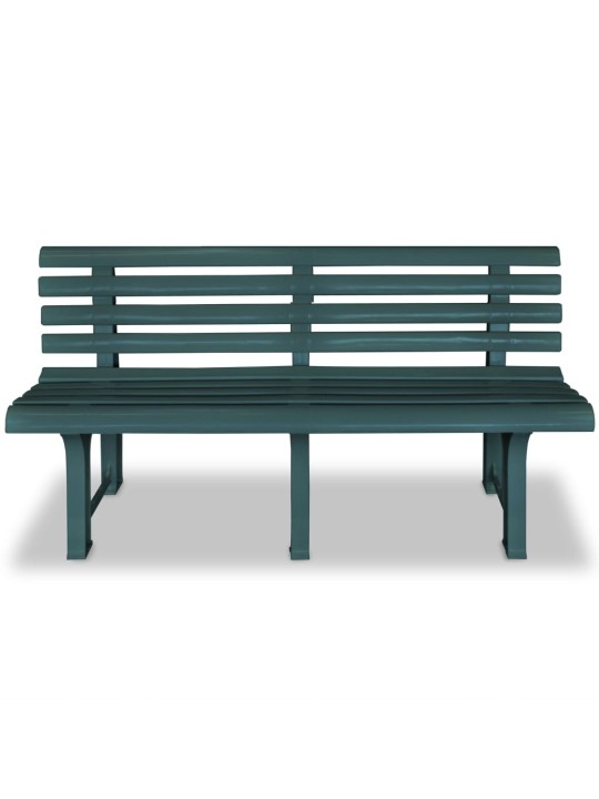 Dārza sols, 145,5 cm, plastmasa, zaļš