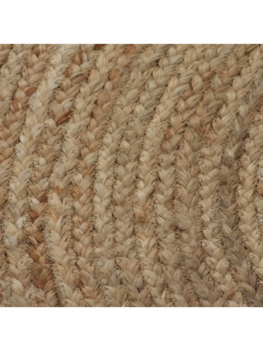 Paklājs, pīts, apaļš, 120 cm, džuta