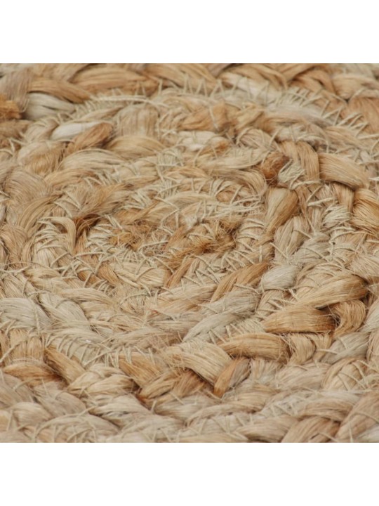 Paklājs, pīts, apaļš, 150 cm, džuta
