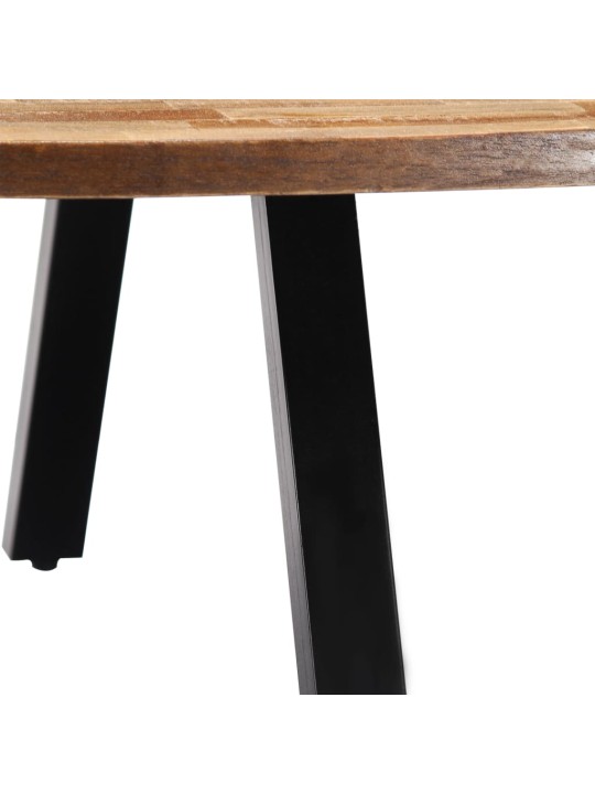 Kafijas galdiņš, 120x60x30cm, ovāls, pārstrādāts masīvs tīkkoks