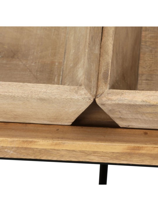 Kafijas galdiņš, 110x55x42 cm, mango masīvkoks