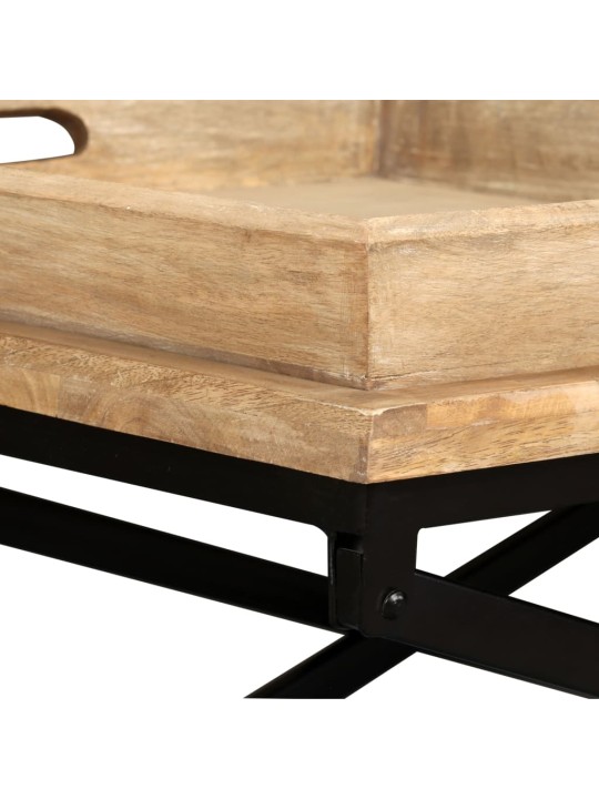 Kafijas galdiņš, 110x55x42 cm, mango masīvkoks