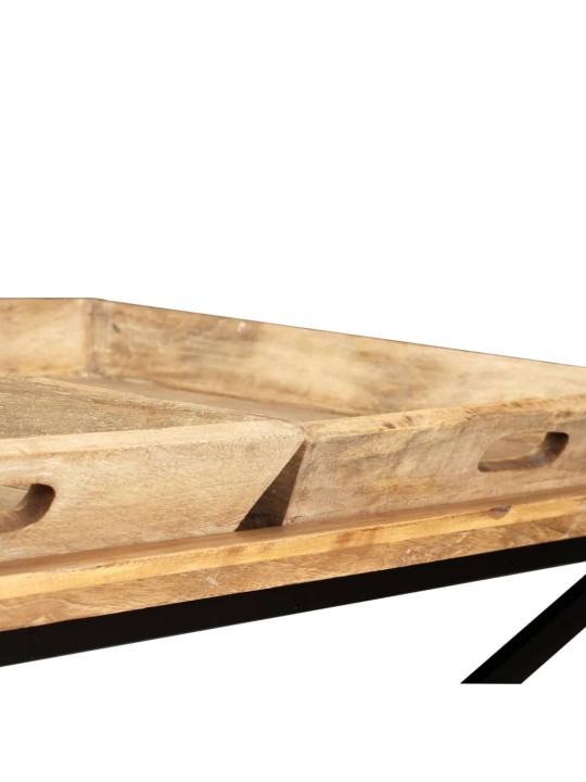 Kafijas galdiņš, 110x55x42 cm, mango masīvkoks