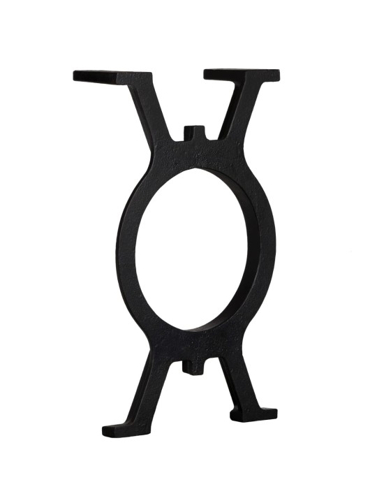 Sola kājas, 2 gab., o-forma, čuguns