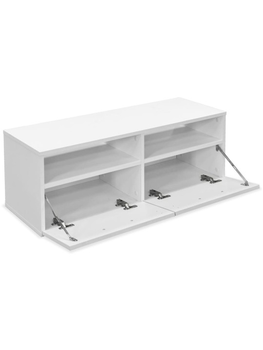 Tv skapītis, inženierijas koks, 95x35x36 cm, balts