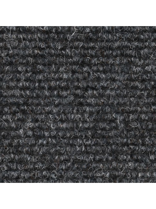 Kāpņu paklāji, 15 gab., pašlīmējoši, 56x17x3 cm, gaiši pelēki