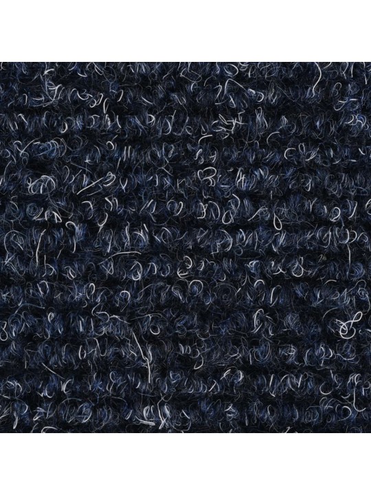 Kāpņu paklāji, 15 gab., pašlīmējoši, 65x21x4 cm, zili