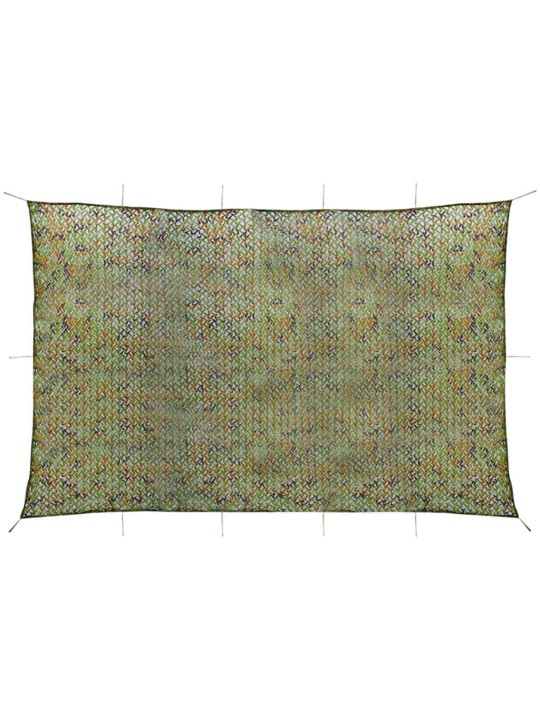 Kamuflāžas tīkls ar uzglabāšanas somu, 6x8 m