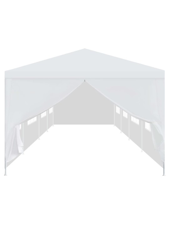 Dārza nojume, 3x12 m, balta