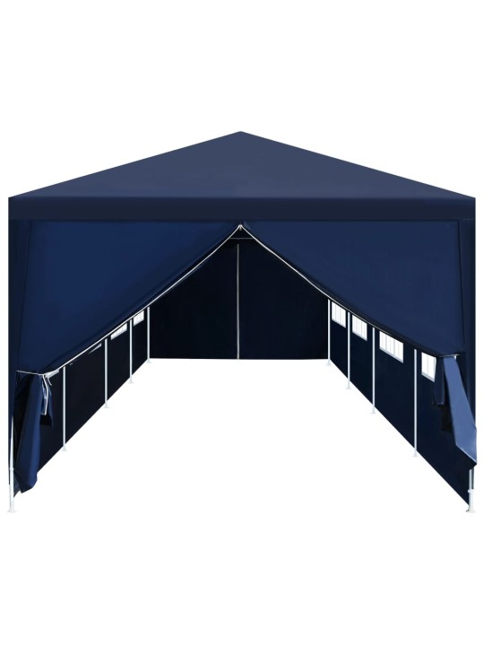 Dārza nojume, 3x12 m, zila