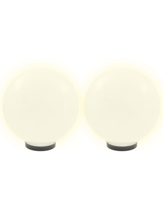 Led lampas, 2 gab., sfēriskas, 30 cm, pmma