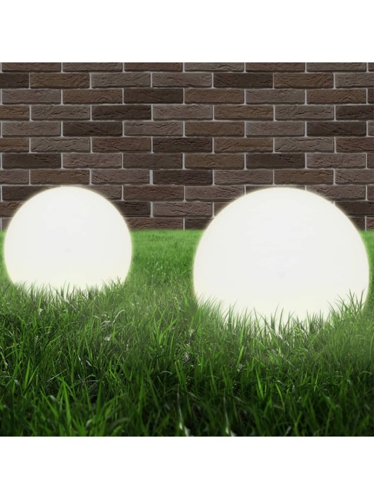 Led lampas, 2 gab., sfēriskas, 30 cm, pmma