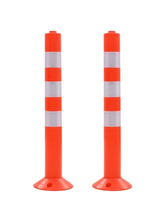 Ceļa stabiņi, 2 gab., plastmasa, 75 cm