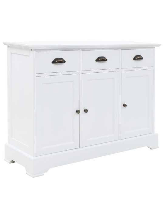 Kumode ar 3 durvīm, 105x35x77,5 cm, mdf un priedes koks