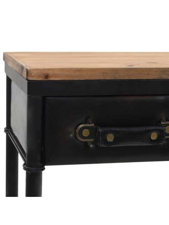 Konsoles galdiņš, 100x33,5x80 cm, mdf, egles koks