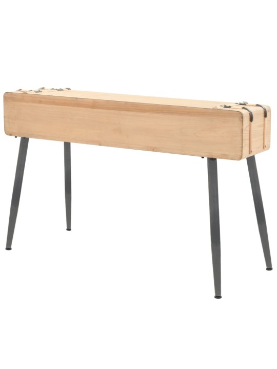 Konsoles galdiņš, 115x40,5x76 cm, egles masīvkoks
