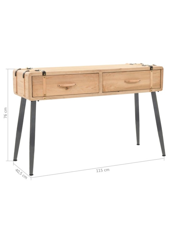Konsoles galdiņš, 115x40,5x76 cm, egles masīvkoks