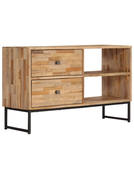 Tv skapītis, pārstrādāts tīkkoks, 90x30x55 cm