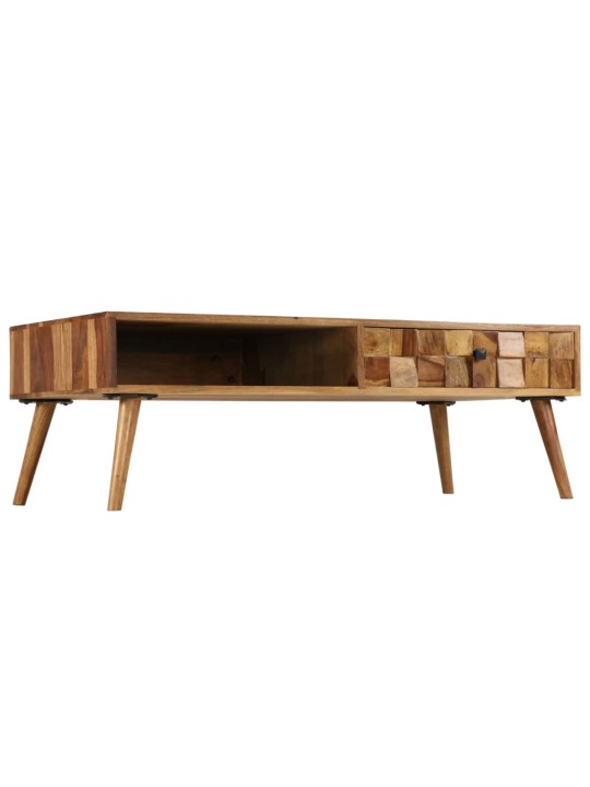 Kafijas galdiņš, 110x50x37 cm, masīvs rožkoks, medus krāsa