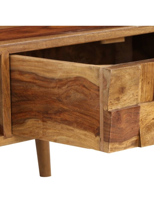 Kafijas galdiņš, 110x50x37 cm, masīvs rožkoks, medus krāsa