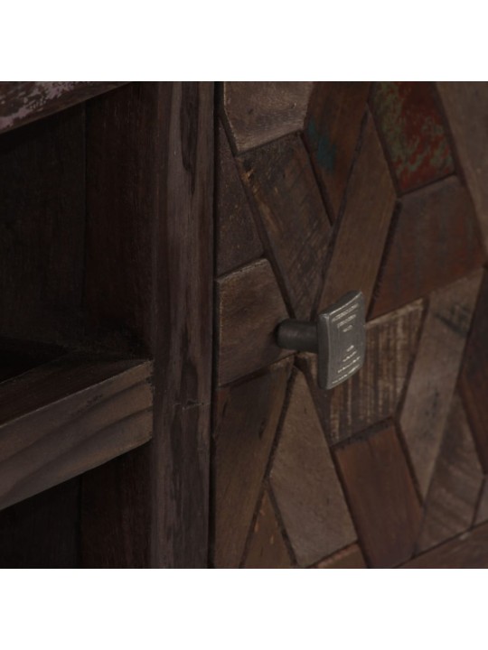 Tv skapītis, 140x30x45 cm, pārstrādāts masīvkoks