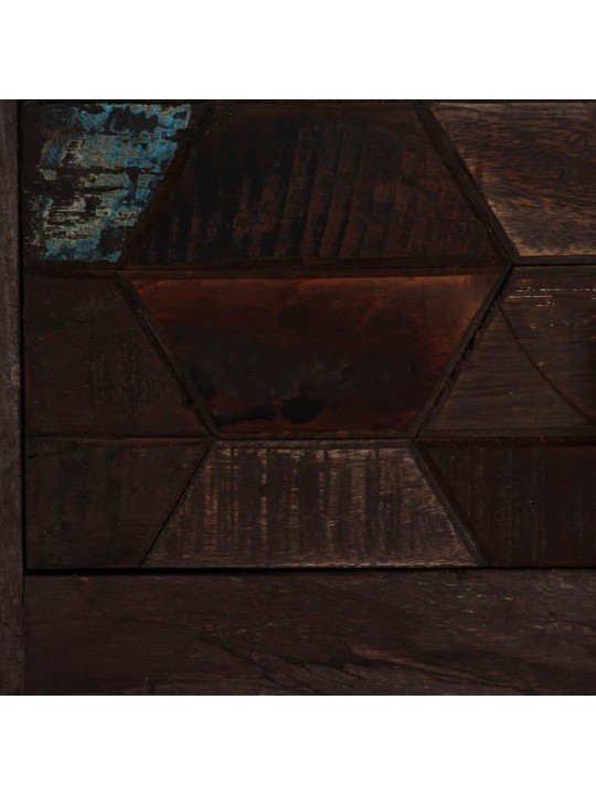 Kafijas galdiņš, pārstrādāts masīvkoks, 100x60x35 cm
