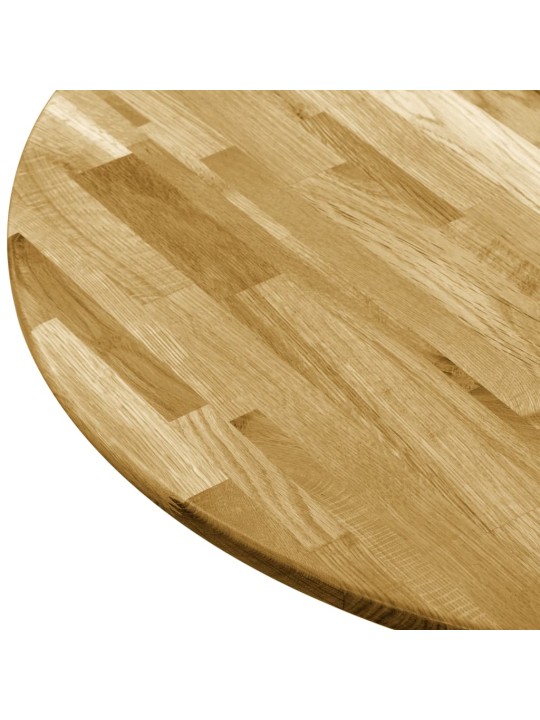 Galda virsma, 700 mm, 23 mm, apaļa, ozola masīvkoks
