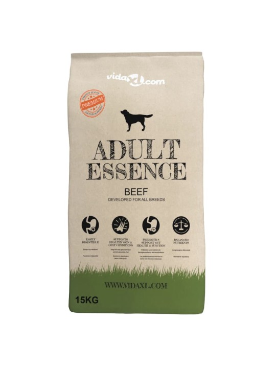 Suņu sausā barība, adult essence beef, 2 gab., 30 kg