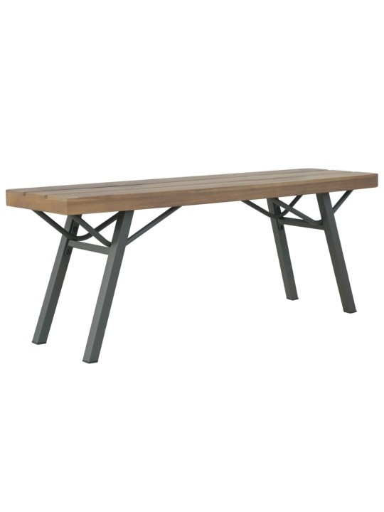 Dārza sols, 120 cm, akācijas masīvkoks