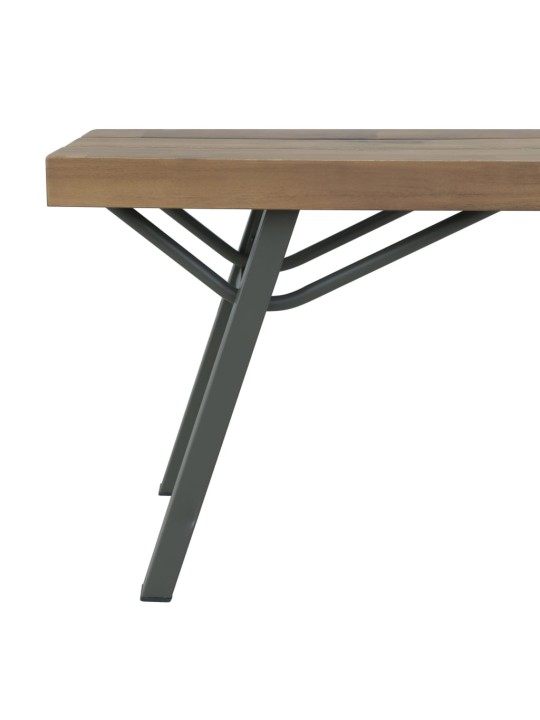 Dārza sols, 120 cm, akācijas masīvkoks