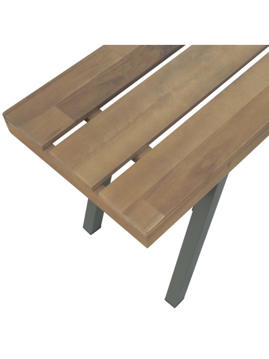 Dārza sols, 120 cm, akācijas masīvkoks