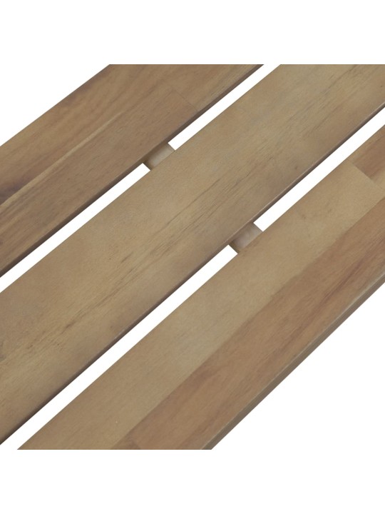 Dārza sols, 120 cm, akācijas masīvkoks