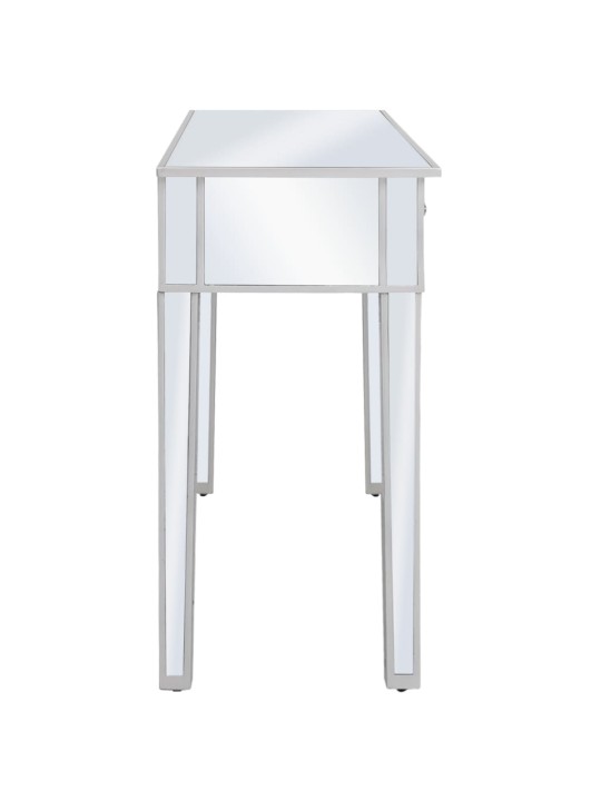 Konsoles galdiņš, 106,5x38x76,5cm, mdf un stikls