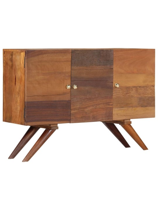 Kumode, 110x30x75 cm, brūns pārstrādāts masīvkoks