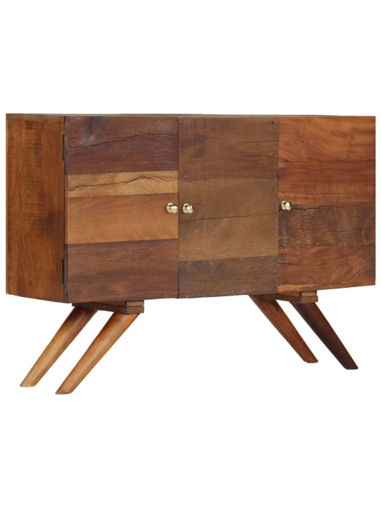 Kumode, 110x30x75 cm, brūns pārstrādāts masīvkoks