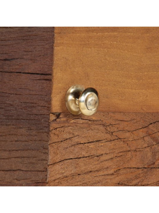Kumode, 110x30x75 cm, brūns pārstrādāts masīvkoks