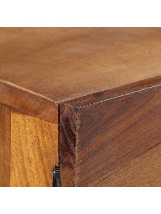 Kumode, 110x30x75 cm, brūns pārstrādāts masīvkoks