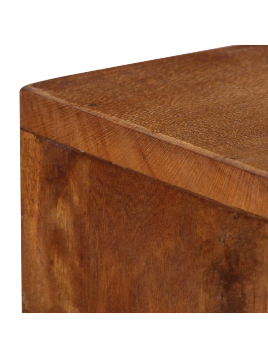 Kumode, 110x30x75 cm, brūns pārstrādāts masīvkoks