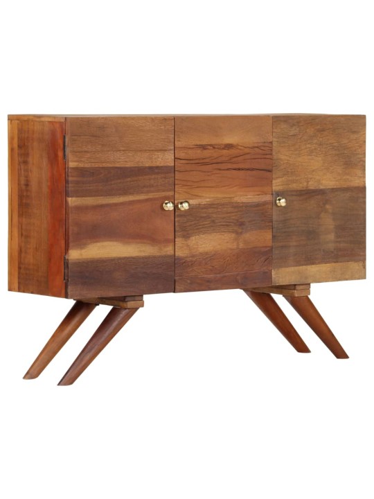 Kumode, 110x30x75 cm, brūns pārstrādāts masīvkoks