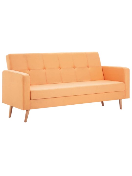 Dīvāns, oranžs audums