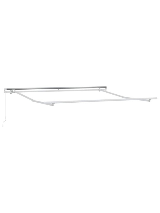 Markīze manuāls balts 3,5 x 2,5 m metāla