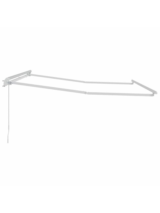 Markīze manuāls balts 3,5 x 2,5 m metāla
