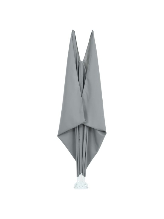 Saliekama terases sānu markīze, pelēka, 300x200 cm