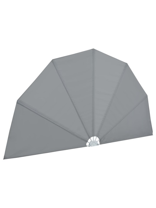 Saliekama terases sānu markīze, pelēka, 160 cm