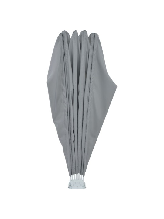 Saliekama terases sānu markīze, pelēka, 160 cm