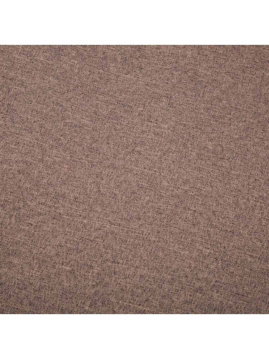 Dīvāns, trīsvietīgs, 172x70x82 cm, brūna auduma apdare