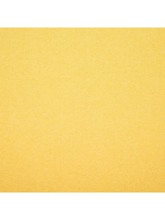 Dīvāns, trīsvietīgs, 172x70x82 cm, dzeltena auduma apdare